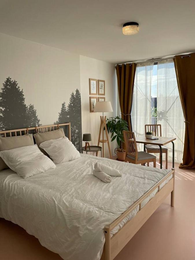 Charmant Studio Avec Parking - Confort Moderne Bourges Buitenkant foto